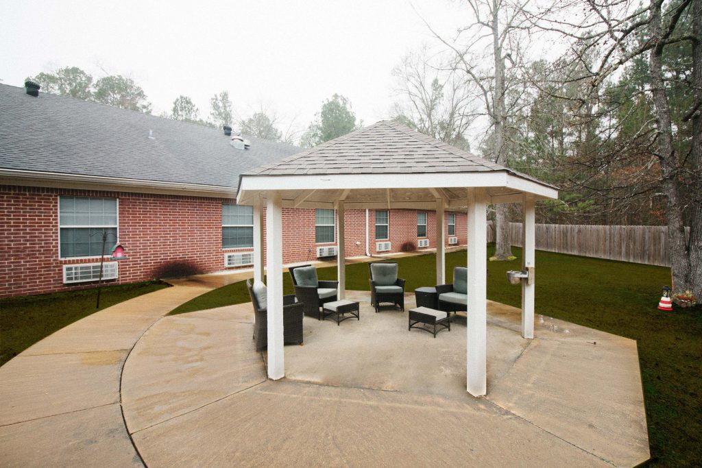 Pavilion available for residents in memory care